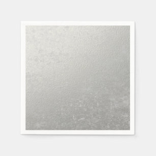 Servilleta De Papel Relieve metalizado plateado impreso