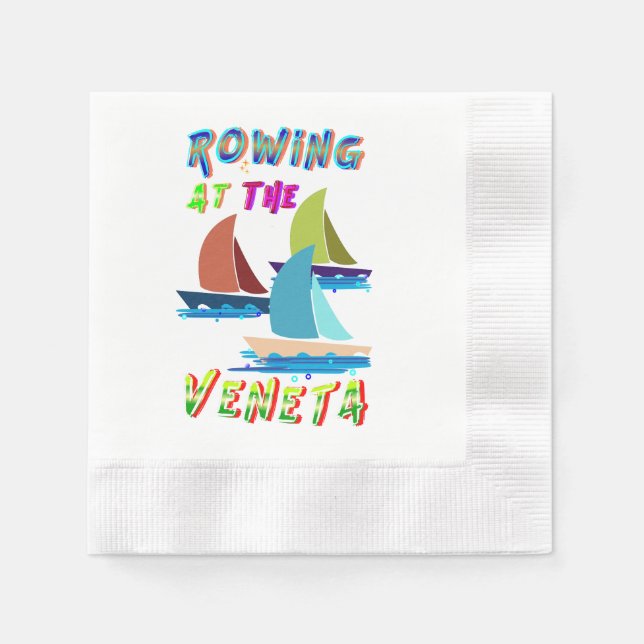 Servilleta De Papel Remo En La Veneta (Anverso)