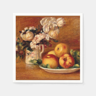 Servilleta De Papel Renovación - manzanas y flores