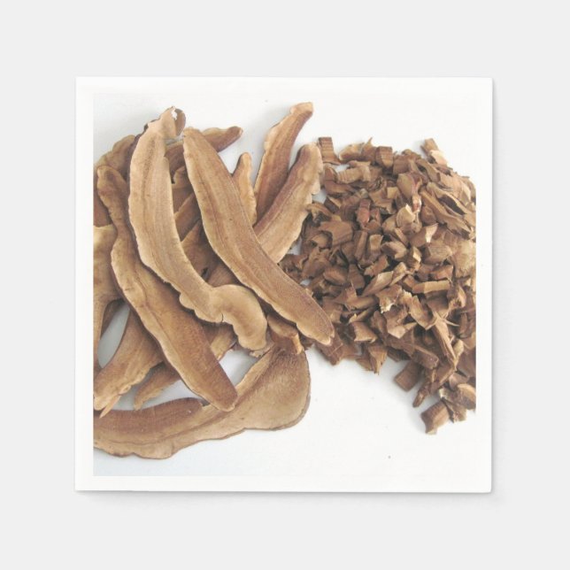 Servilleta De Papel Reshi Mushroom Paper Napkin (Anverso)