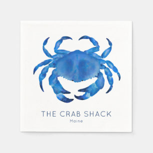 Servilleta De Papel Restaurante Blue Crab Seafood