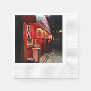 Servilleta De Papel Restaurante de comida para llevar en Tokio, Japón