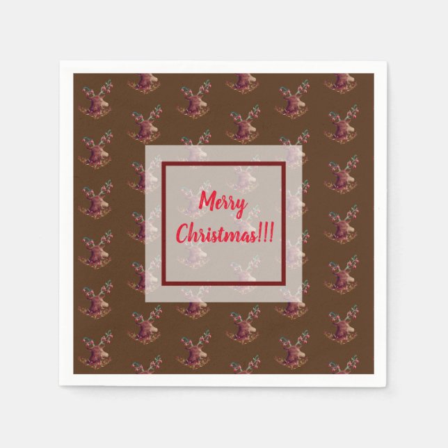 Servilleta De Papel Resto de vacaciones (Anverso)