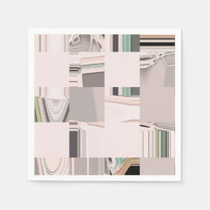 Servilleta De Papel Resumen de arte en mosaico