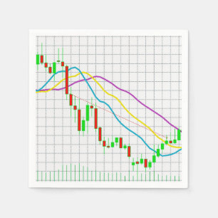Servilleta De Papel Resumen de Business Financial Graph