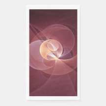 Resumen Elegante Vino Moderno Arte Fractal Rojo