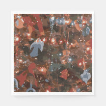 Resumen festivo cerrar las luces de árbol de Navid