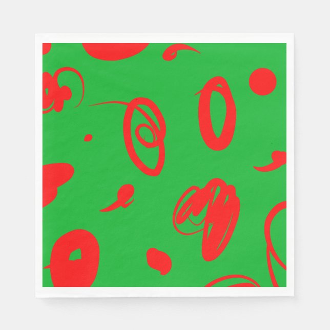 Servilleta De Papel Resumen navidades atmósfera diseño pañoleta de pap (Anverso)