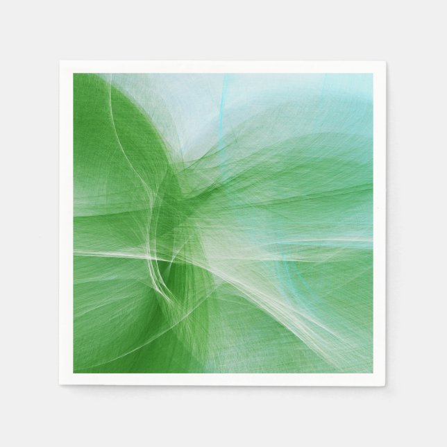 Servilleta De Papel Resumen verde (Anverso)