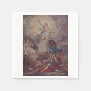 Servilleta De Papel Resurrección de Jesús por Berndt Abraham Godenhjel