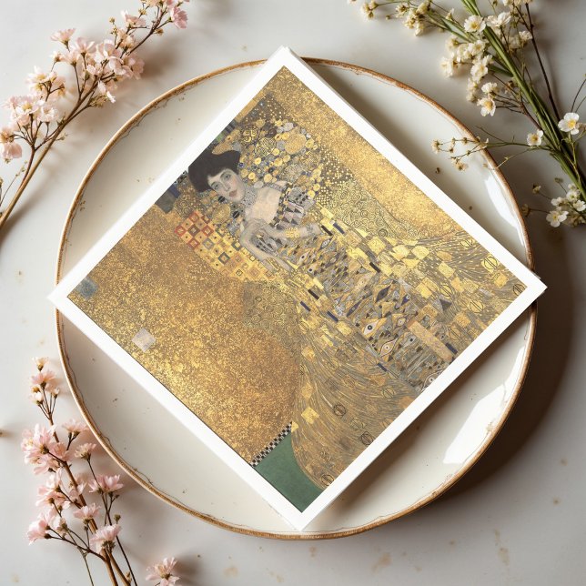 Servilleta De Papel Retrato de Adele Bloch-Bauer 1, Arte Klimt (Subido por el creador)