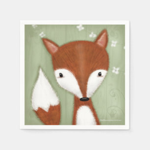 Servilleta De Papel Retrato de Fox