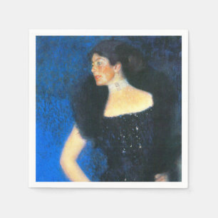 Servilleta De Papel Retrato de Klimt del Rosa von Rosthorn-Friedmann