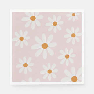 Servilleta De Papel Retro Daisy Fiesta Napkin