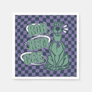 Servilleta De Papel Retro Scooby "OMG"