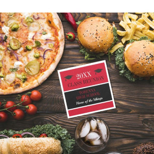 Servilleta De Papel ¡Reunión de clase! PERSONALIZAR Su Reunión NAPKINS