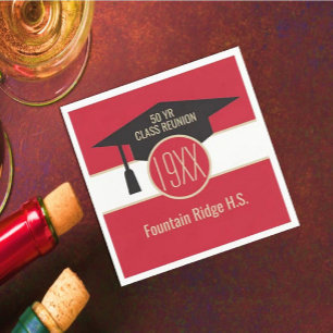 Servilleta De Papel ¡Reunión! servilletas de reunión de clase personal