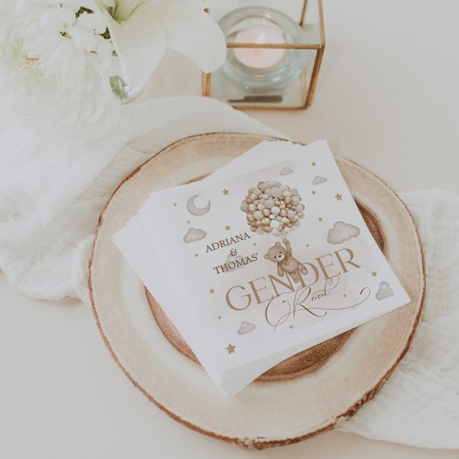 Servilleta De Papel Revelación de género del oso (Subido por el creador)