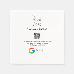 Servilleta De Papel Revisión del logotipo de negocios de Google Revisi