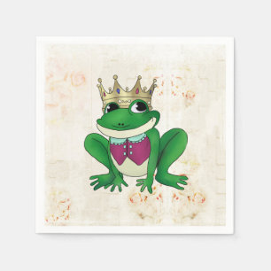 Servilleta De Papel Rey de rana