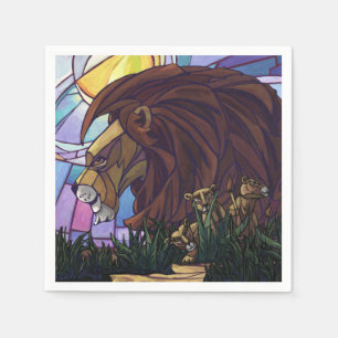 Servilleta De Papel Rey León y Cubos