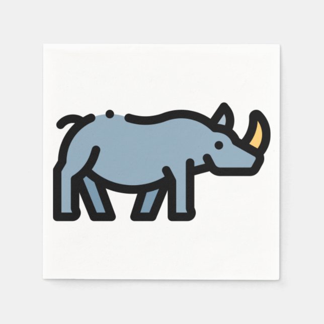 Servilleta De Papel Rhino (Anverso)