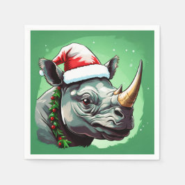 Servilleta De Papel Rhino Xmas