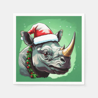 Servilleta De Papel Rhino Xmas