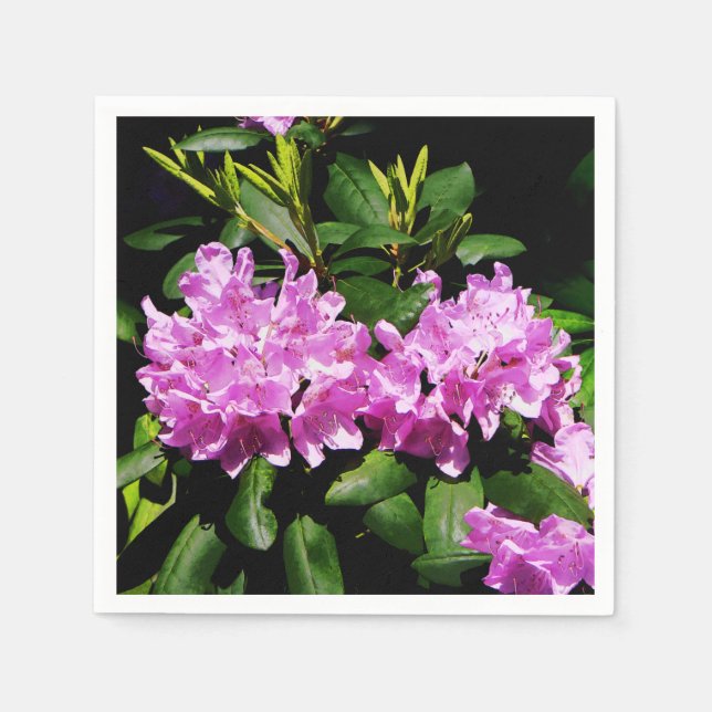 Servilleta De Papel Rhododendron Closeup (Anverso)