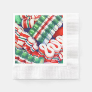 Servilleta De Papel RIBBON CANDY Cocktail Napkins