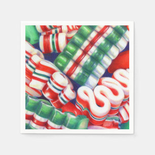 Servilleta De Papel RIBBON CANDY Standard Cocktail Paper Napkins
