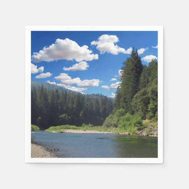 Servilleta De Papel Richardson Grove California Napkins (Anverso)