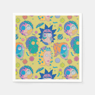 Servilleta De Papel RICK AND MORTY™ Patrón de la familia Smith in