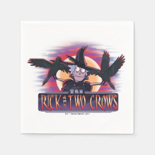 Servilleta De Papel Rick y Two Crows