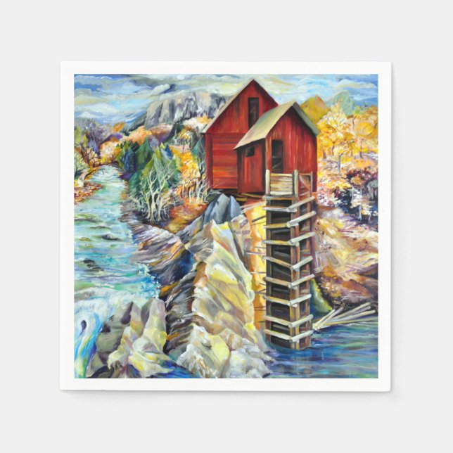 Servilleta De Papel Río Colorado (Anverso)