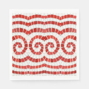 Servilleta De Papel RIO IONIC MOSAIC Ropa de papel de almuerzo estánda