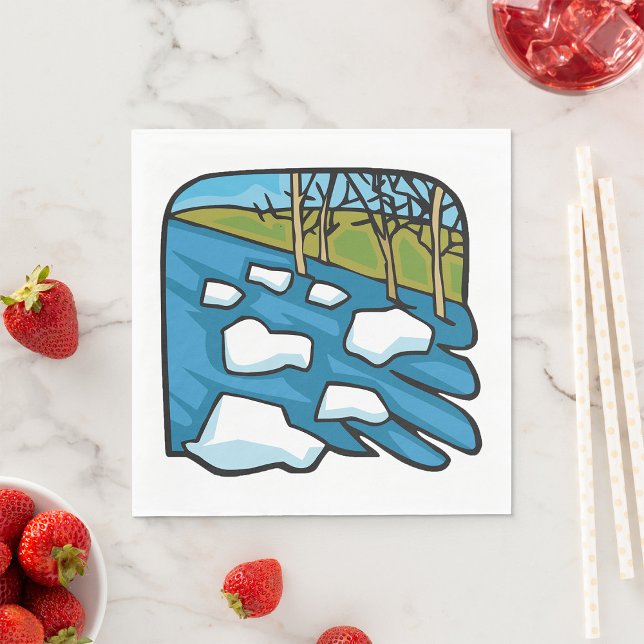 Servilleta De Papel Río Primavera (Subido por el creador)