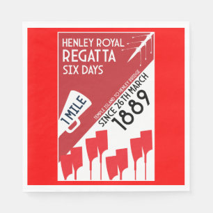Servilleta De Papel Ríos británicos Thames Regatta