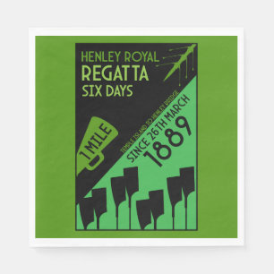 Servilleta De Papel Ríos británicos Thames Regatta