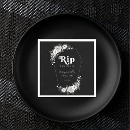 Servilleta De Papel Rip a mi Fiesta de cumpleaños número 30 negro de 2