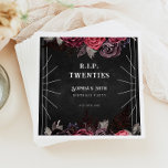 Servilleta De Papel Rip floral 20's 30th Birthday Fiesta Paper Napkin<br><div class="desc">¡Eleva tu 30 cumpleaños con nuestras toallas de papel de "Floral Rip 20s"! Con un diseño elegante que capta la esencia de los años 20, estas servilletas le dan un toque de elegancia a su celebración. Perfecto para servir tentempiés o bebidas, son un complemento esencial de los productos de fiesta....</div>