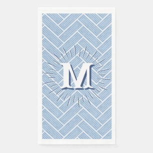 Servilleta De Papel Ripple Herringbone en Pizarra Personalizado