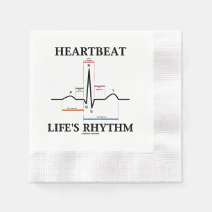 Servilleta De Papel Ritmo cardiaco ECG EKG Electrocardiograma
