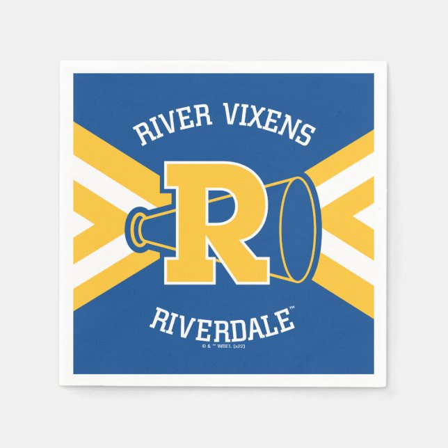 Servilleta De Papel River Vixens Cheer Uniform (Anverso)