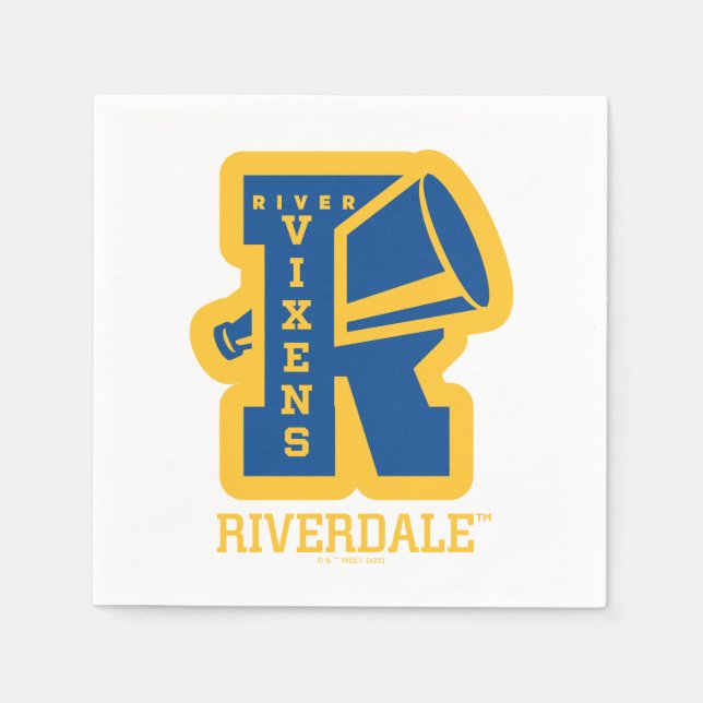 Servilleta De Papel River Vixens Letterman (Anverso)