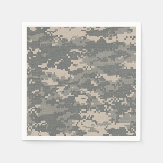 Servilleta De Papel RMY ACU Digital Camo Camoufling Pattern Napkins (Anverso)