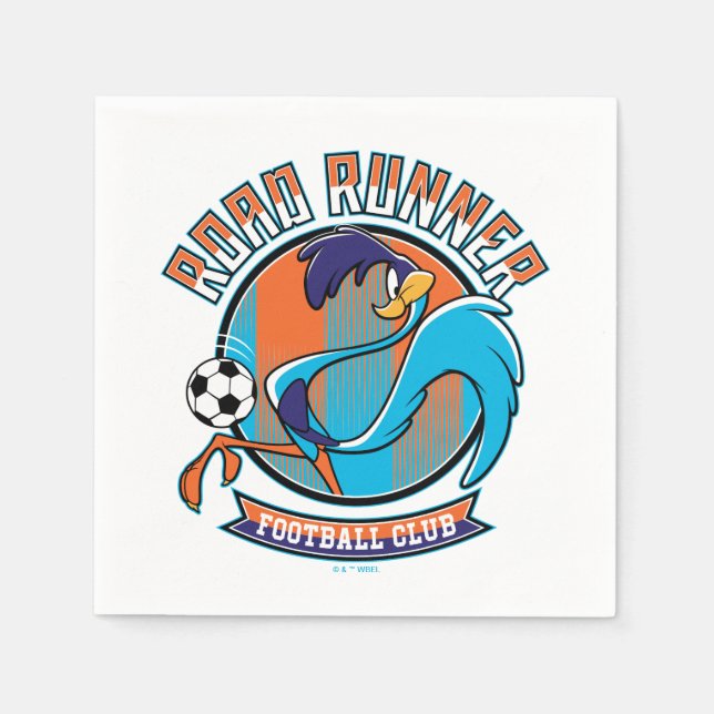 Servilleta De Papel ROAD RUNNER™ Football Club Badge (Anverso)