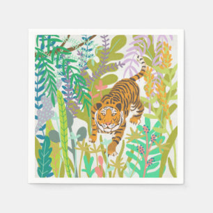 Servilleta De Papel Roar jungla - Tigre