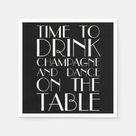Servilleta De Papel Roaring Twenties Napkin