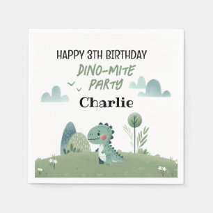 Servilleta De Papel Roarsome Dino Birthday